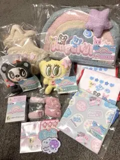 17点 エンジェルブルー エニマイくじ ラストワン ぬいぐるみ チャーム ポーチ