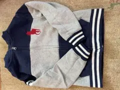 POLO RALPH LAUREN パーカー 6サイズ ネイビー/グレー