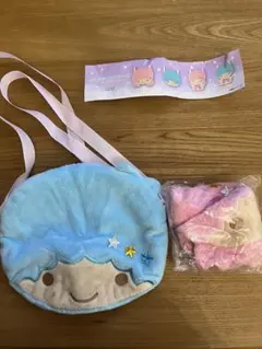 キキララ リトルツインスターズ ぬいぐるみポシェット