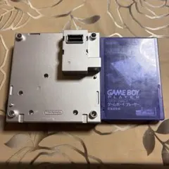 ゲームキューブ　ゲームボーイプレーヤー　シルバー