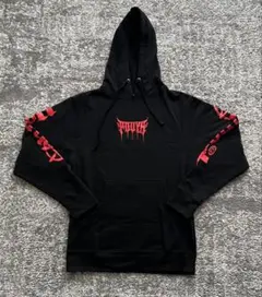 【POUYA】 ANARCHY HOODIE - BLACK