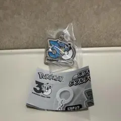 ポケモン　30周年　メタルチャームマスコット　カメックス