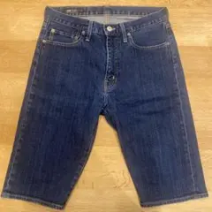 BEAMS HEART デニムショートパンツ Mサイズ ダークブルー