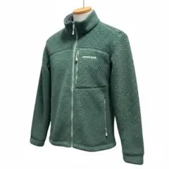 mont-bell モンベル ロゴ刺繍 クリマプラス シーリング ボアジャケット