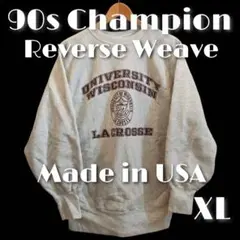 90s Champion リバースウィーブ 4段 USA チャンピオン 刺繍タグ