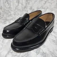 【極美品】REGAL リーガル 2177 コインローファー ブラック 27.5