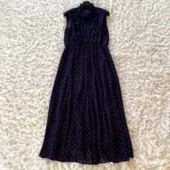 美品✨ANAYI モザイクレオパードプリーツワンピース 近年モデル　定価7.9万 美品✨ANAYI モザイクレオパードプリーツワンピース 近年モデル 定価