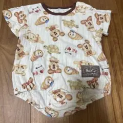 バースデイ nuiパン 80㎝　ロンパース