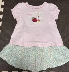 クーラクール　Tシャツ　インナーパンツつきスカート