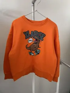 【美品】人気 XLARGE キッズ トレーナー 120