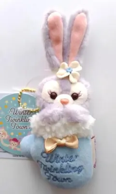 【新品】 ディズニー ステラルー ウィンター ぬいぐるみ チャーム ①