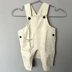 【美品】petit main サロペット 70