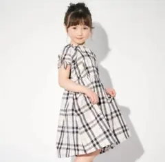アプレレクール　チェック　ワンピース　90サイズ