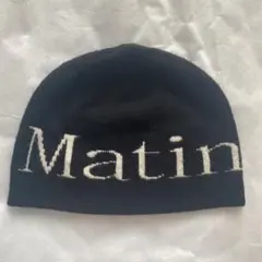 Matin Kim ビーニー　黒