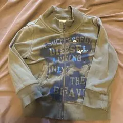 DIESEL オリーブグリーン パーカー