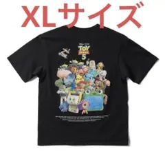 トイ・ストーリー5 大集合Tシャツ BLACK XLサイズ ディズニー ピクサー