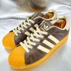 ★アディダス adidas★スニーカー/27.0cm/スポーツシューズ/茶