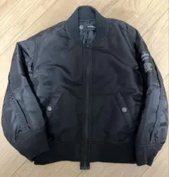 GU UNDERCOVER ブラック MA-1ジャケット