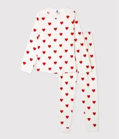 Ａ様専用　プチバトー　大人用ハート柄長袖パジャマ2セット　新品