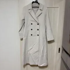 Apuweiser-riche アイボリー ダブルブレストコート サイズ1
