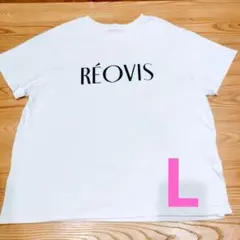 ロゴプリント 半袖Tシャツ ホワイト Lのサムネイル