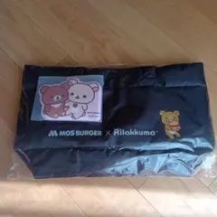 未使用未開封！MOS BURGER x リラックマ トートバッグ＆パスケース