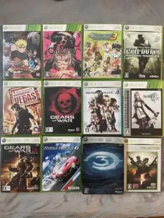 【動作確認済み♪】Xbox 360 ゲームソフト12本セット