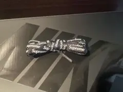 【未使用品】supreme シュプリーム　黒　靴紐シューレース