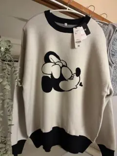 新品 coca ディズニー ミニーマウス ニット M
