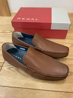 最終値下げ 新品REGAL メンズ スリッポン 56HR本革 レザーシューズ