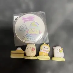 すみっコぐらし エッグチョコ ねこ しろくま 置物