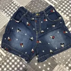 Daddy Oh Daddy ミッキーマウス柄 ハーフパンツ 140