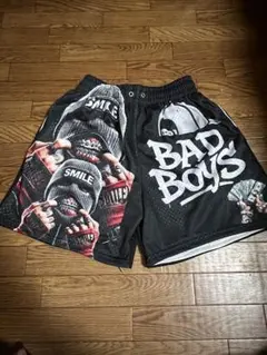 BAD BOYS グラフィックショートパンツ　G102