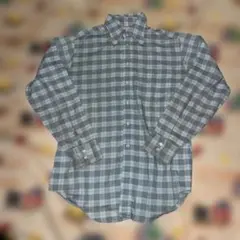 McGREGOR TAPERED 長袖シャツ グレー系チェック 70s