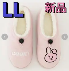 BTS 起毛シューズ　COOKY クッキー　ジョングク　スリッパ　LLのサムネイル