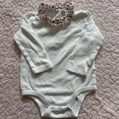 Ralph Lauren 花柄フリル付きロンパース 75センチ