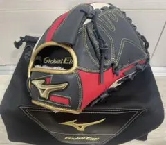 タグ付新品ミズノグローバルエリートHセレクション02+硬式内野定価