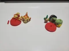 【ポケモン】チョコエッグ 旅立ちの3匹 ヒコザル ナエトル