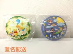 ディズニー 刺繍 缶バッチ 2個 セット 【第1弾】