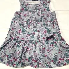 Bebe 花柄フリルワンピース 90cm