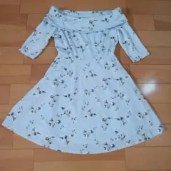 セシルマクビー 花柄半袖ワンピース 新品 M