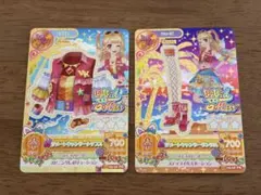 リゾートキャンサーコーデ アイカツカード トップス シューズ 夏樹みくる