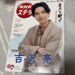 吉沢亮 表紙 雑誌 NHKウィークリーステラ　2011