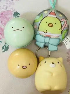 【美品】すみっコぐらし ★マスコットセット ストラップ付き★ボールセット