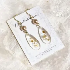 No.81 ハンドメイド　レジンピアス