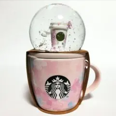 未使用 スターバックス SAKURA 2020 スノーグローブ＆マグ 小物 雑貨