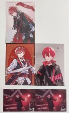 りぃページ　ばぁう お渡し会 実写ブロマイド　4枚セット 2025年最新】騎士a ブロマイド ばぁうの人気アイテム - メルカリ