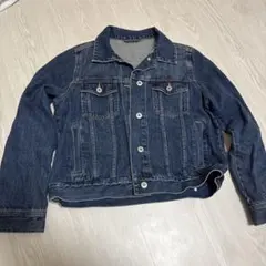 ダークブルー デニムジャケット XL