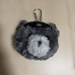 St Andrews クマ型ポーチ付きキーホルダー