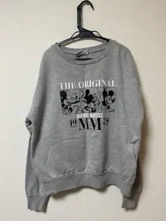 ディズニー古着　プリントスウェット